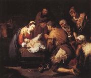 Bartolome Esteban Murillo, Shepherds to the manger pilgrimage